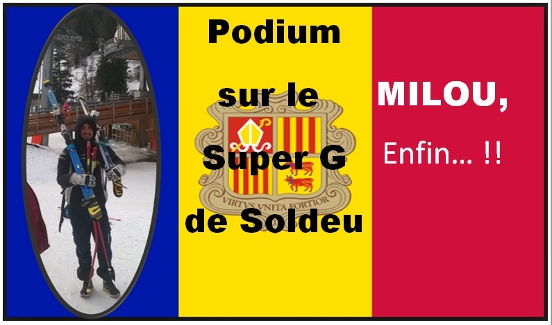 Soldeu, 1er podium pour Émilien DELOR