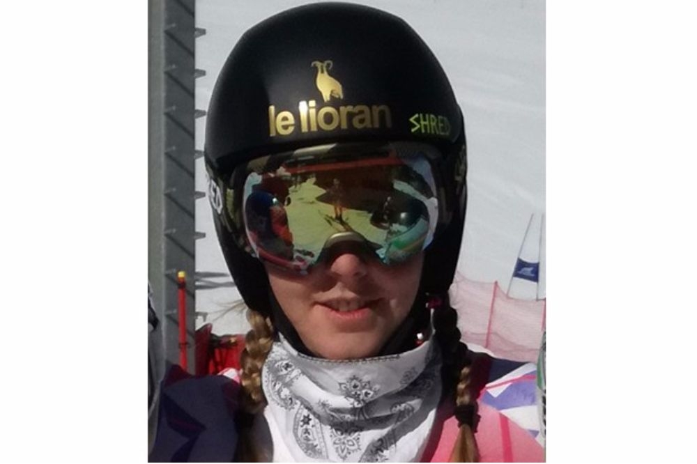 Ninon, toujours 4ème du Ski Chrono National Tour