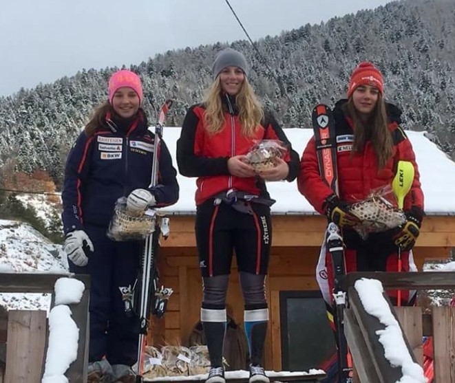 Ninon s'impose sur le SLALOM d'Ancelle