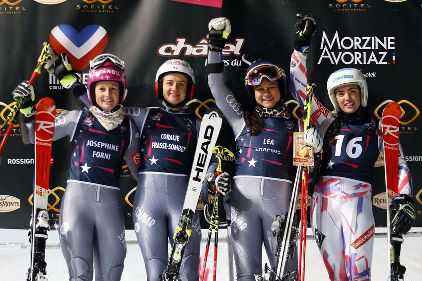 Chute de Ninon sur Ladies Night Tour