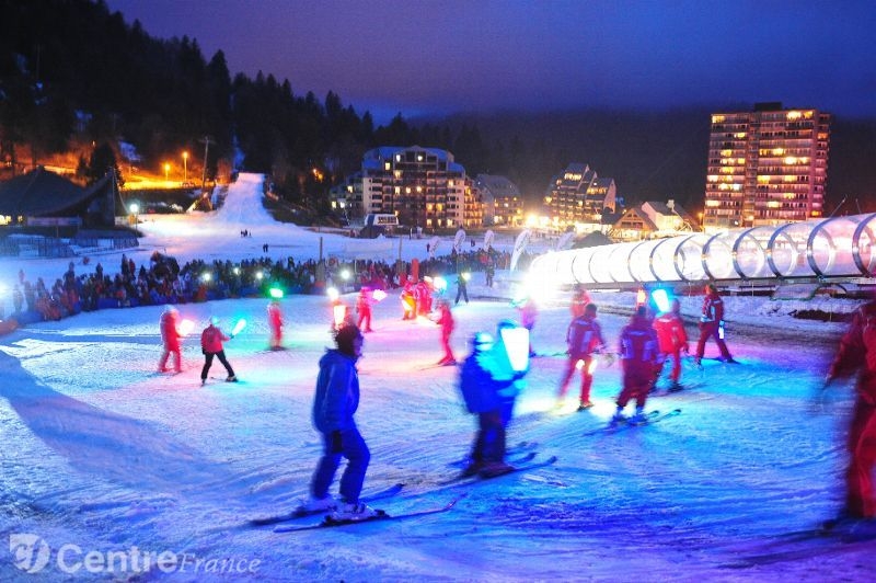 Descente aux flambeaux de Noël
