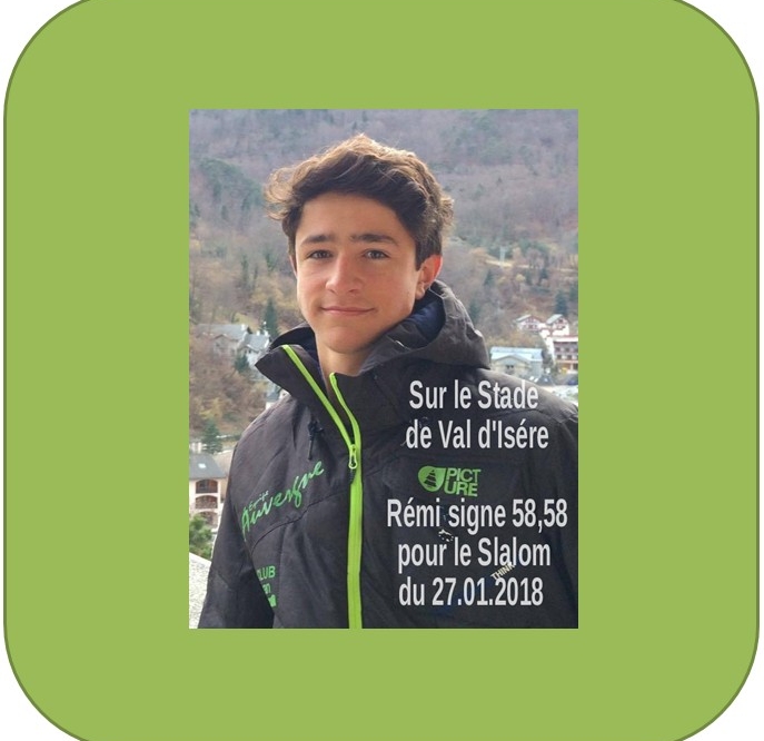 Rémi : Première perf  en Slalom