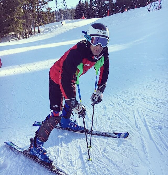 HUGO sur la boite à Val d'Isère