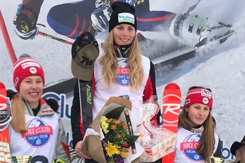 Ninon Esposito inaccessible en slalom