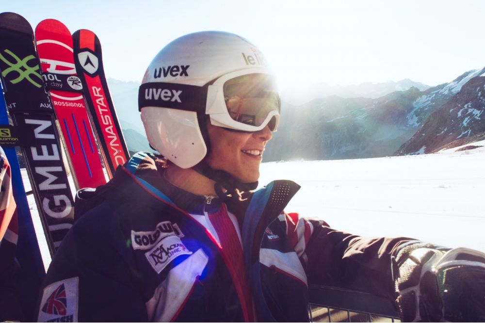 Iain en préparation à SAAS FEE