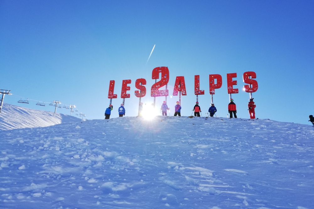 La section ski aux 2 Alpes