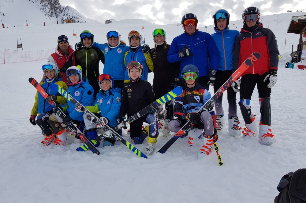 En prép test technique à la plagne