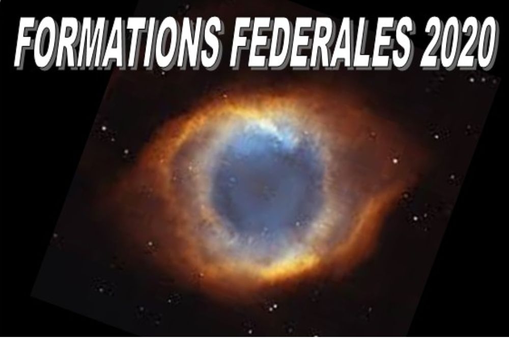 CALENDRIER DES FORMATIONS FEDERALES 2020