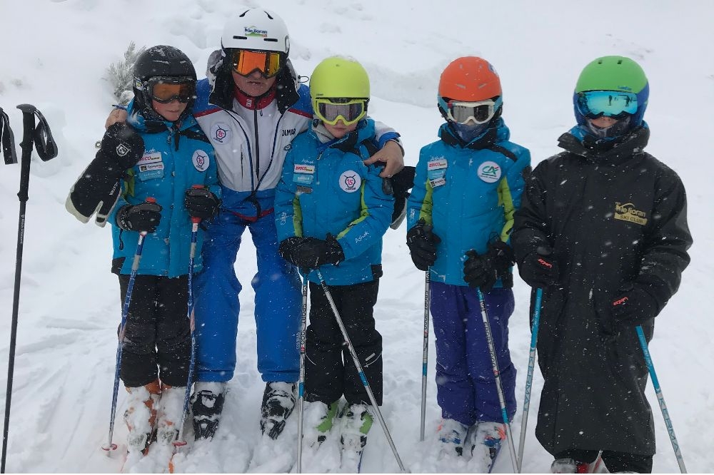 Ce matin avec Pierre c'était tout blanc