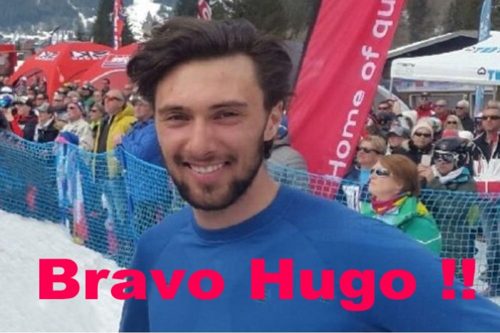 Hugo remporte le Ski Chrono Tour