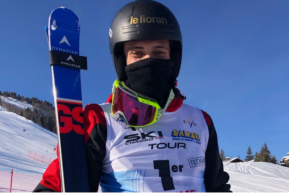 Hugo s'impose à Courchevel