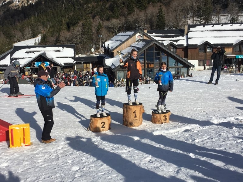 Alice est de tous les podiums