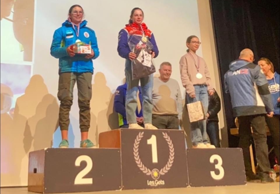 Camille Vice Championne de France