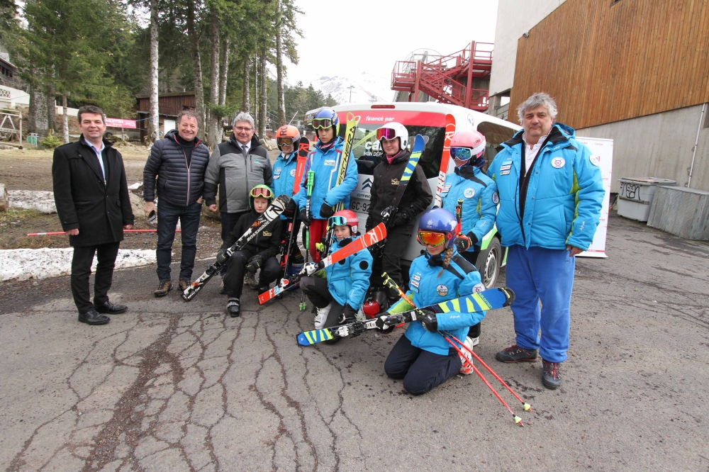 Remise des clés du bus 3