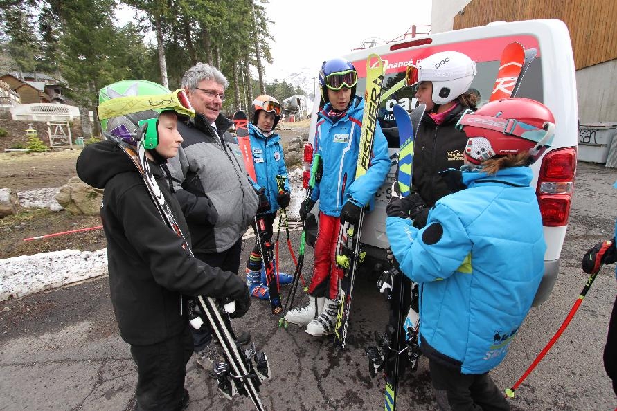 Bruno FAURE à la rencontre des jeunes de la section sportive