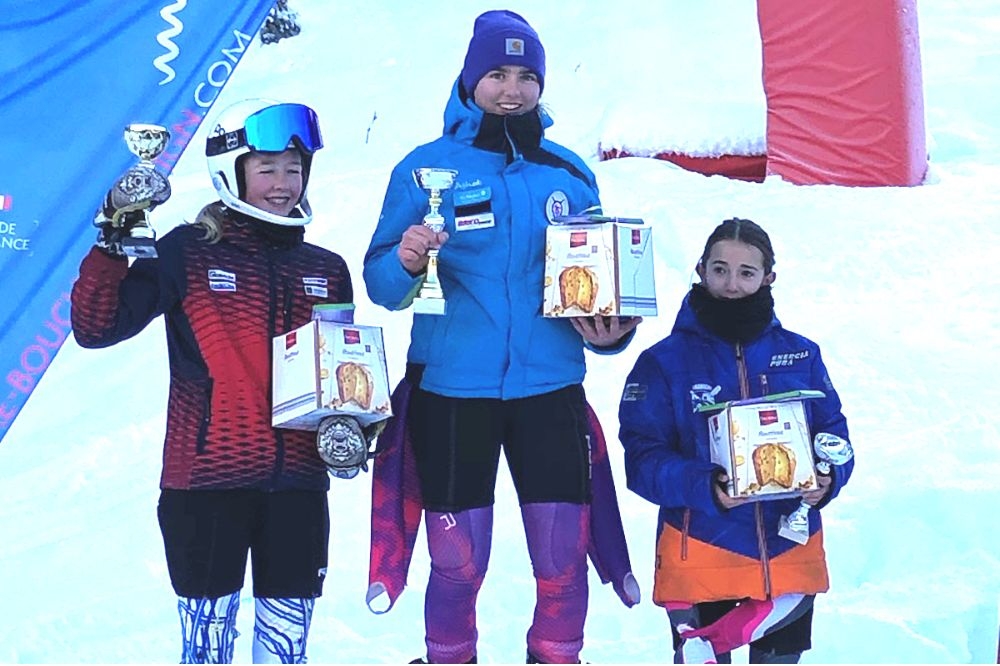 Camille 1er podium CFC en SL