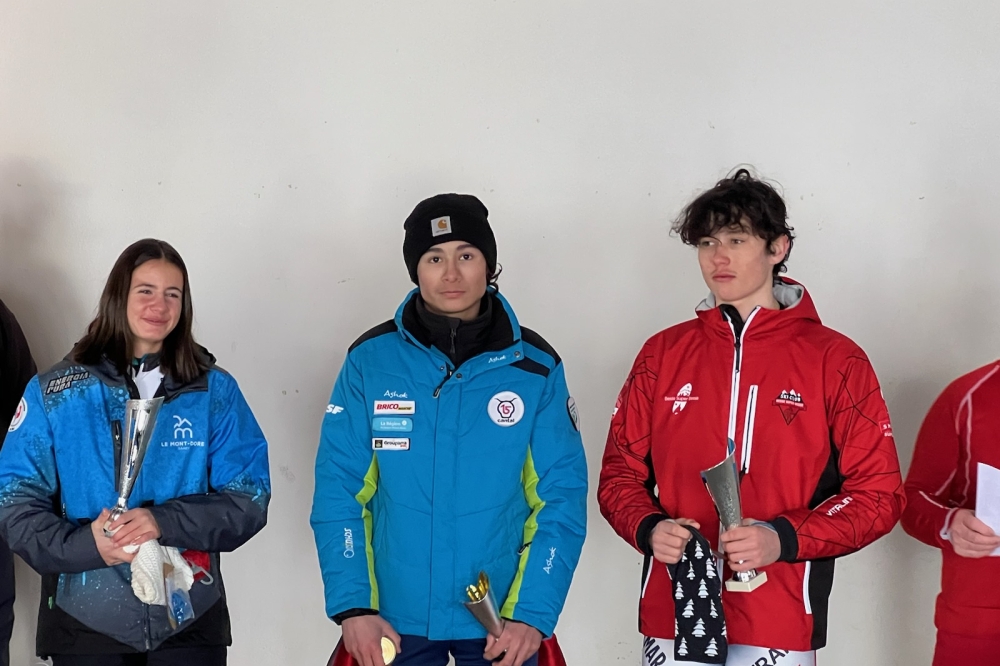 1er podium pour Robin