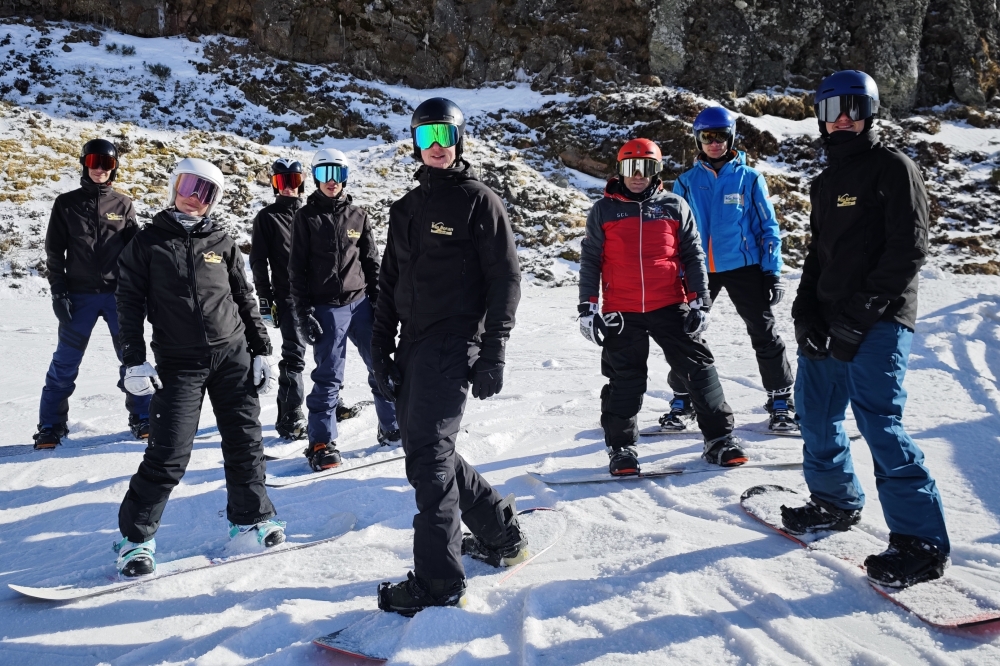 Nos snowboardeurs